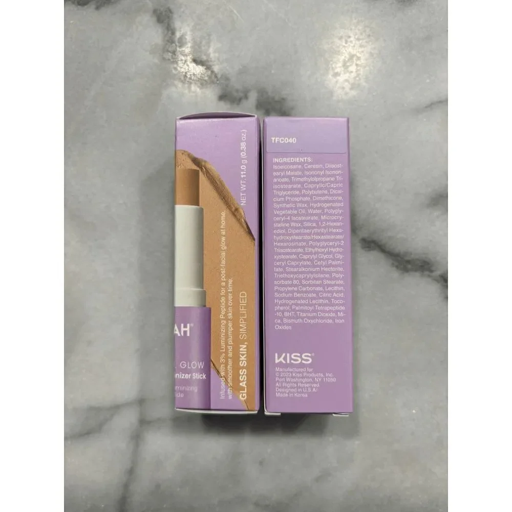 Joah Crystal Glow Tinted Luminzer Stick FC040 Fair with Cool Undertones Lot of 2